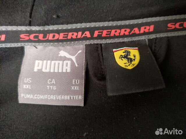 Толстовка. Худи. Puma & Ferrari