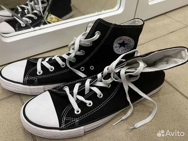 Кеды converse высокие, р. 43