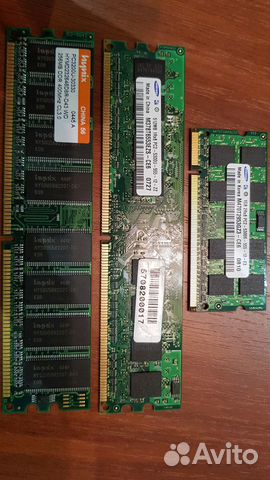 Оперативная память DDR для пк и ноутбукаа
