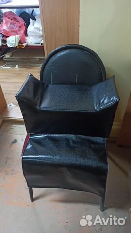 Сиденье-пуфик детская в парикмахерскую