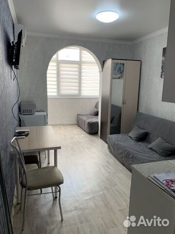 

Квартира-студия, 23 м², 2 кровати