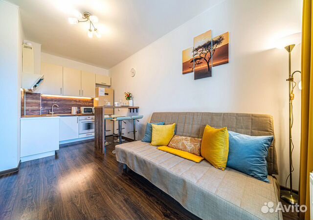 

1-к. квартира, 36 м², 2 кровати