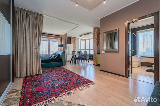 

1-к. квартира, 66 м², 2 кровати