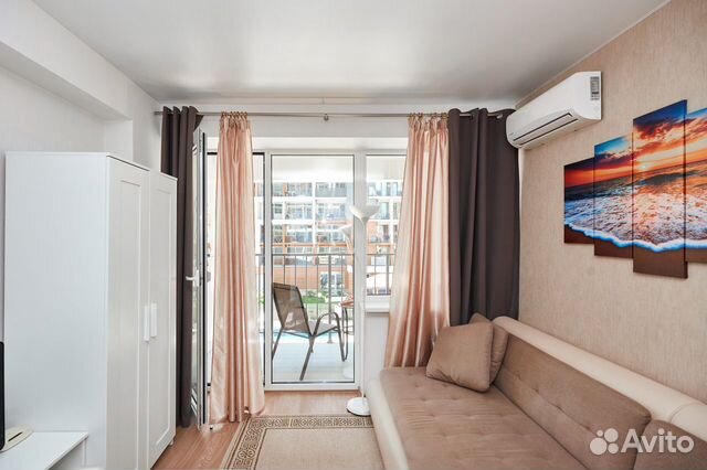 

Квартира-студия, 24 м², 1 кровать