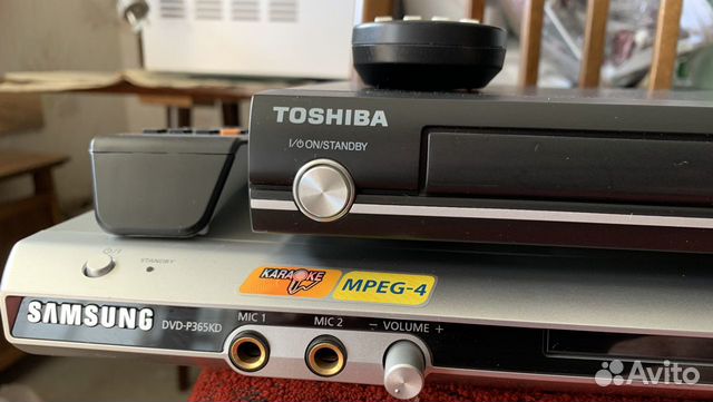 DVD плеер Samsung DVD-P365KD, DVD-P365 и Toshiba