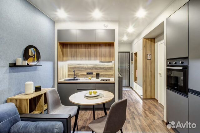 

1-к. квартира, 40 м², 2 кровати