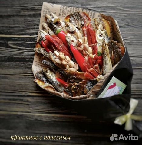 Букет из рыбы