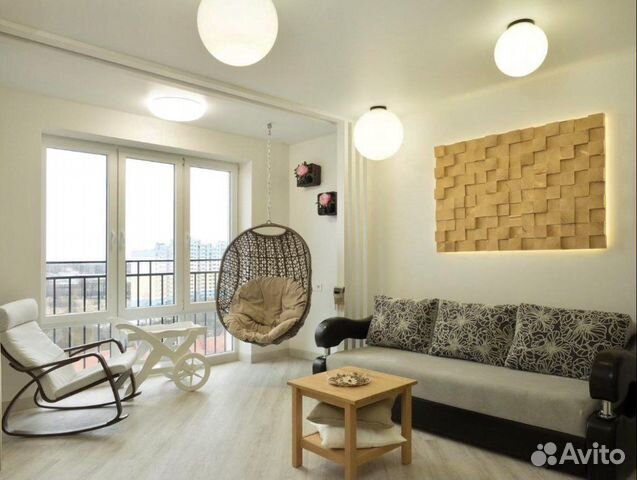 

1-к. квартира, 47 м², 2 кровати