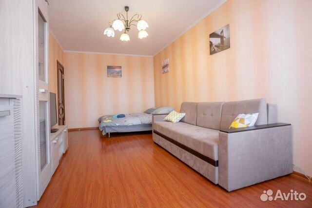 

1-к. квартира, 44 м², 3 кровати