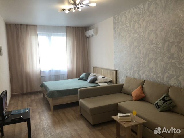 

1-к. квартира, 45 м², 2 кровати