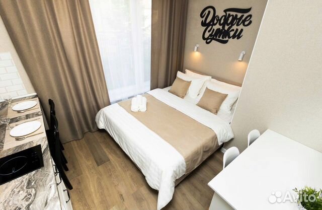 

Квартира-студия, 18,2 м², 1 кровать