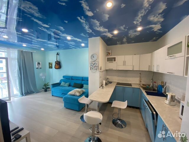 

2-к. квартира, 48 м², 2 кровати