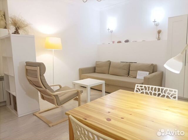 

Квартира-студия, 35 м², 1 кровать