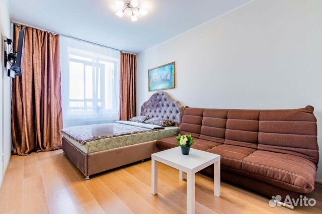 

1-к. квартира, 45 м², 3 кровати