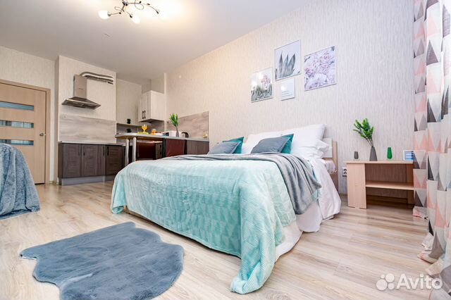 

Квартира-студия, 35 м², 2 кровати