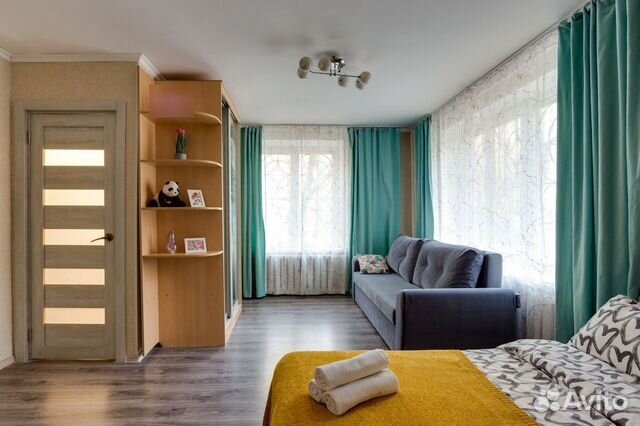 

1-к. квартира, 37 м², 2 кровати