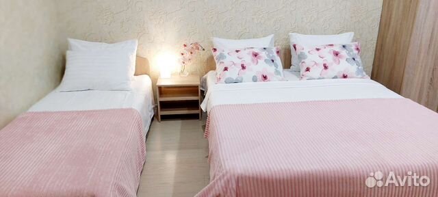

1-к. квартира, 45 м², 3 кровати