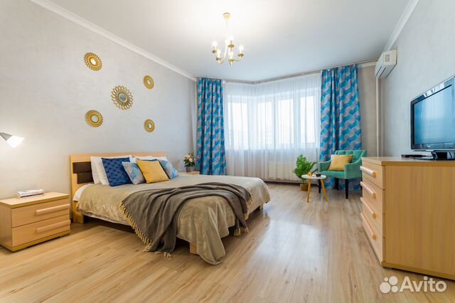 

1-к. квартира, 50 м², 2 кровати