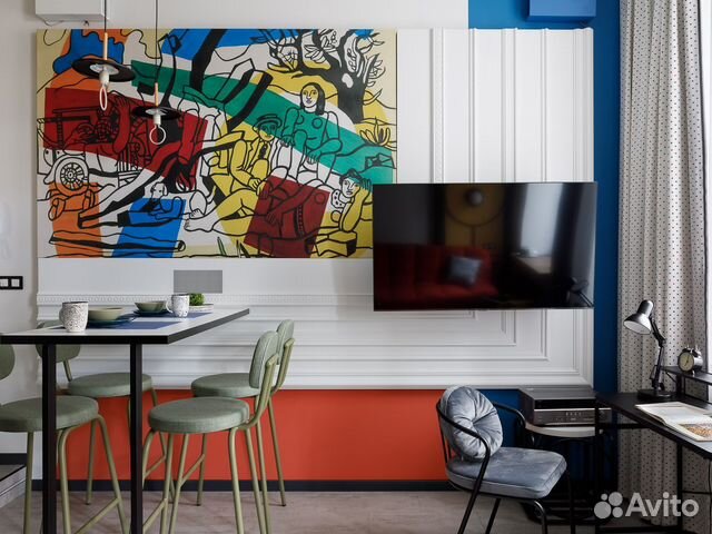 

Квартира-студия, 30 м², 2 кровати