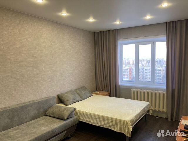 

1-к. квартира, 36 м², 2 кровати