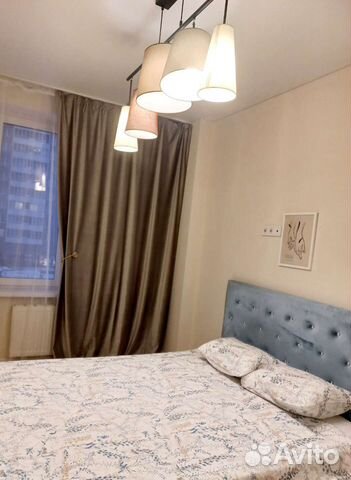 

1-к. квартира, 54 м², 2 кровати