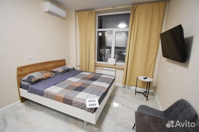 

Квартира-студия, 25 м², 1 кровать