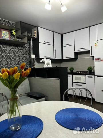 

1-к. квартира, 45 м², 3 кровати