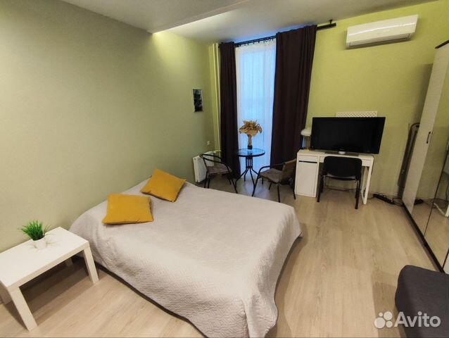

Квартира-студия, 28 м², 2 кровати