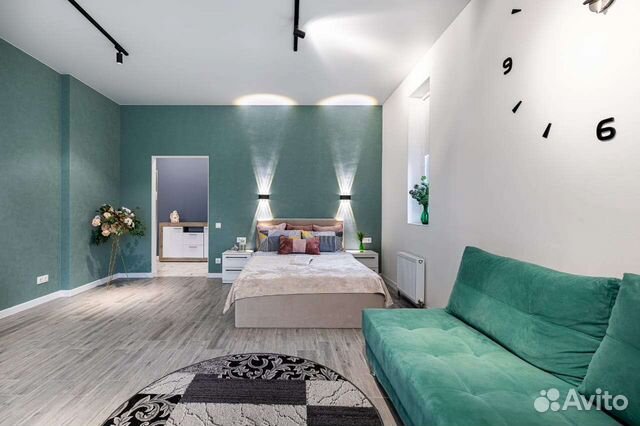 

1-к. квартира, 48 м², 2 кровати