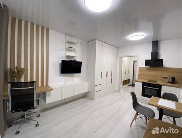 

Квартира-студия, 27,5 м², 1 кровать