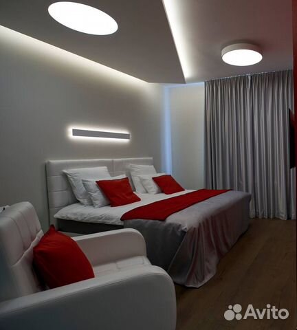 

Квартира-студия, 46 м², 2 кровати