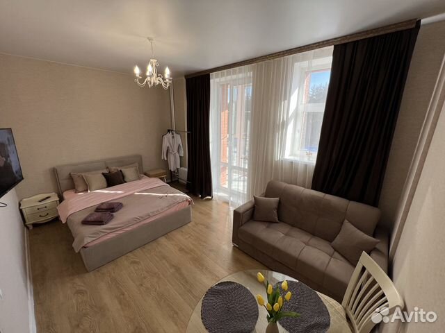 

1-к. квартира, 30 м², 2 кровати
