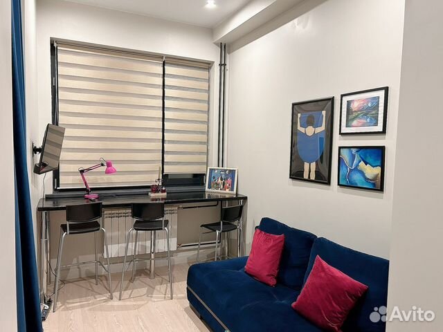 

Квартира-студия, 25 м², 2 кровати