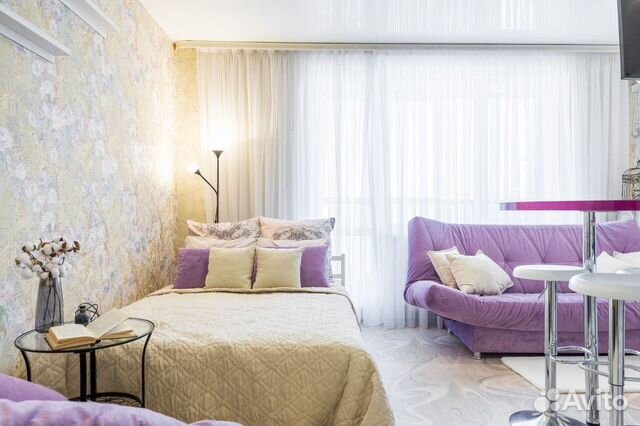 

Квартира-студия, 32 м², 2 кровати