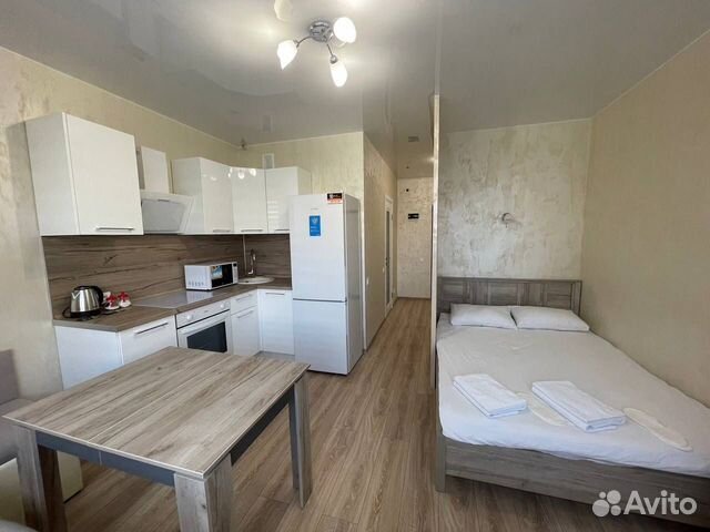 

Квартира-студия, 24 м², 2 кровати