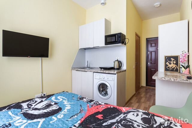 

Квартира-студия, 15 м², 1 кровать