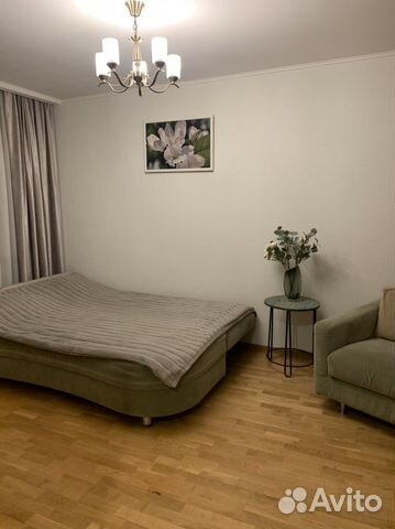 

1-к. квартира, 37 м², 1 кровать