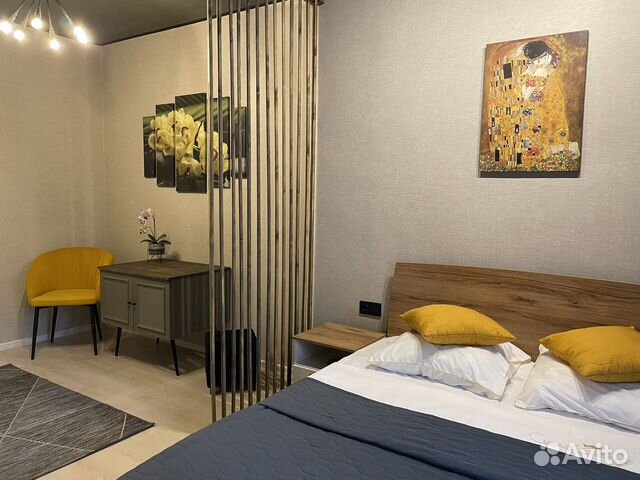 

1-к. квартира, 42 м², 2 кровати