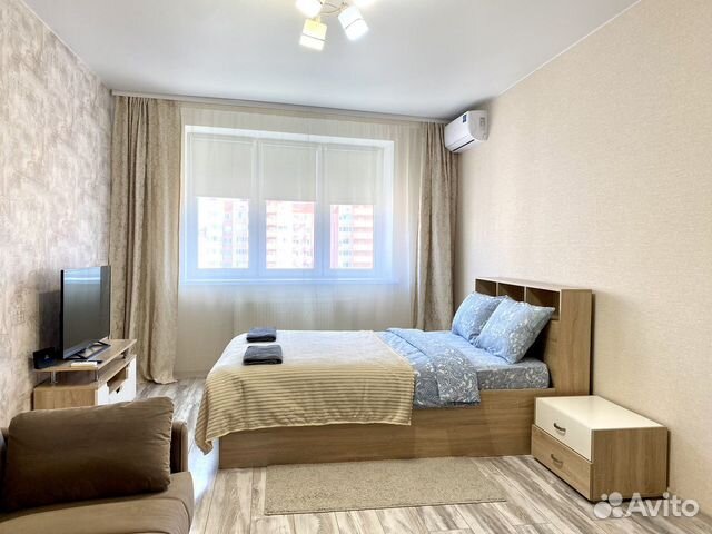 

1-к. квартира, 45 м², 2 кровати