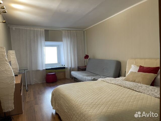 

1-к. квартира, 42 м², 2 кровати