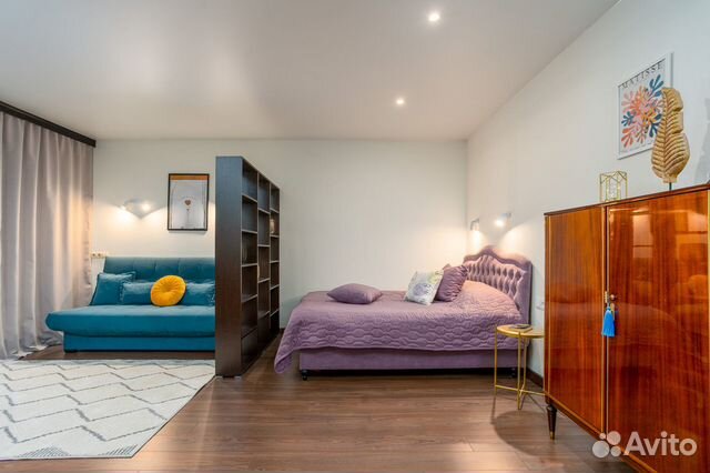 

1-к. квартира, 40 м², 2 кровати