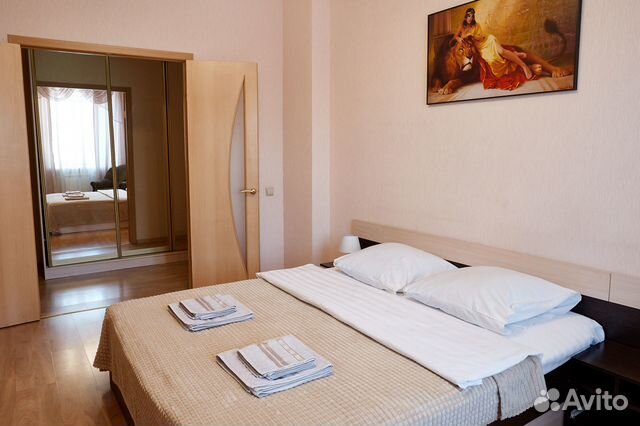 

2-к. квартира, 48 м², 2 кровати