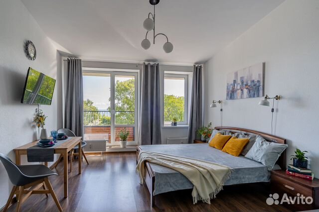 

Квартира-студия, 25 м², 1 кровать