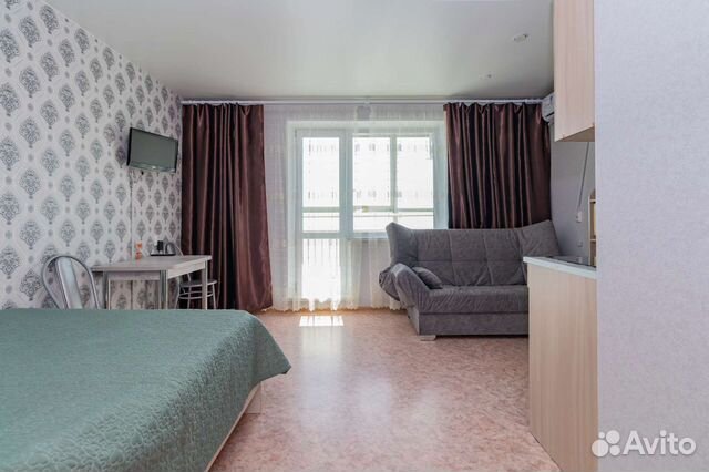 

Квартира-студия, 24 м², 2 кровати