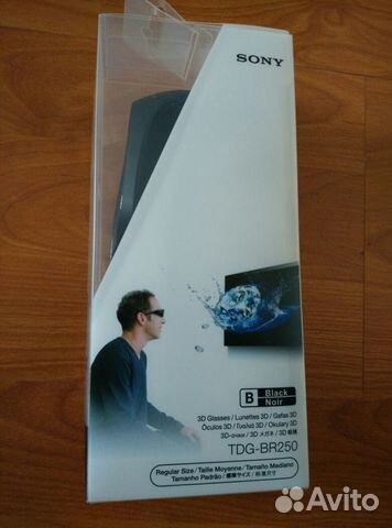 3D очки Sony TDG-BR250 Black