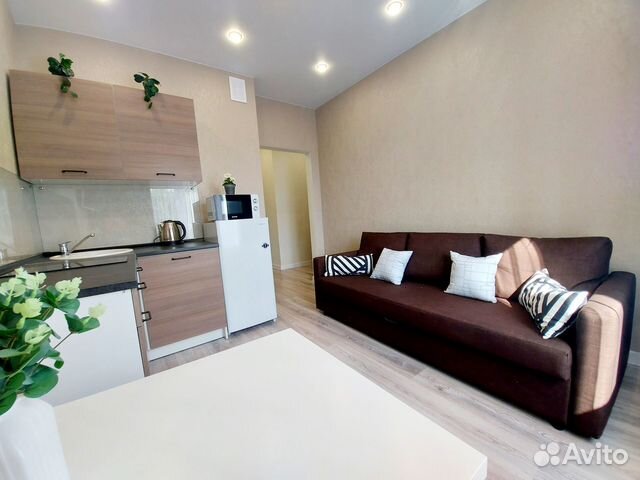 

1-к. квартира, 42 м², 2 кровати