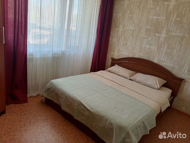 

1-к. квартира, 45 м², 2 кровати