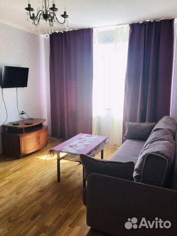 

1-к. квартира, 44 м², 3 кровати