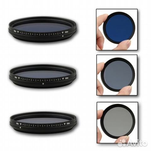 Фильтры UV PDL ND и Fotga