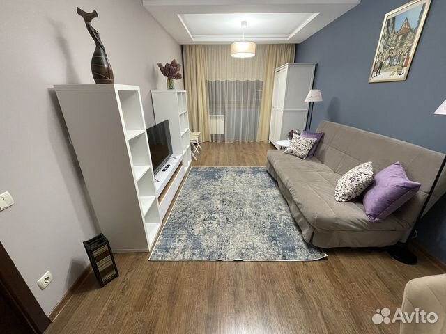 

1-к. квартира, 50 м², 2 кровати